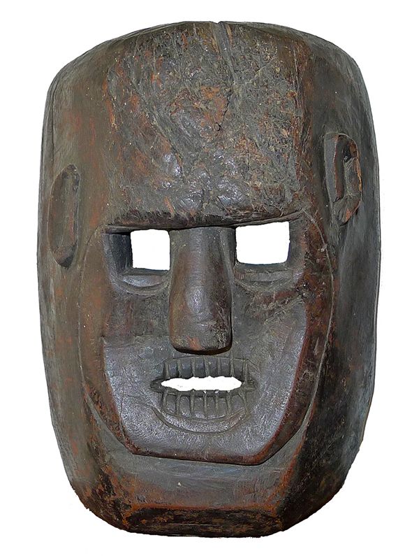 Antique Indonesian Shaman Mask
