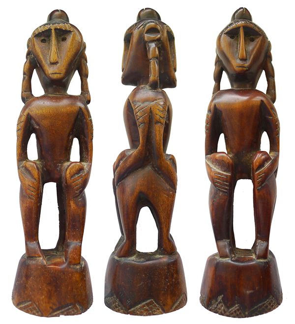 Sumba Double-Sided Ancestor Figure