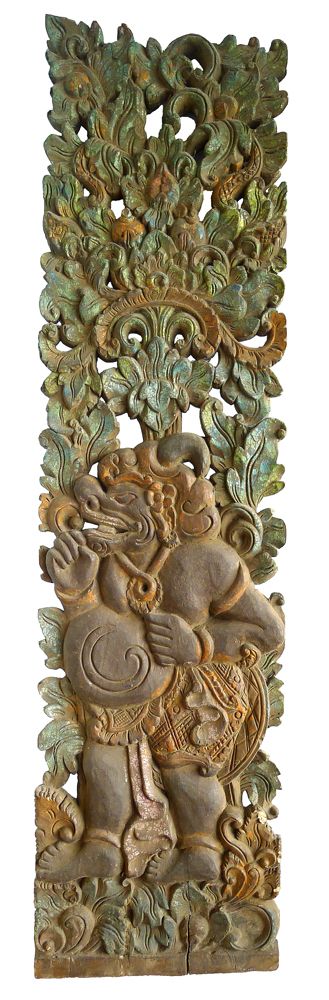 The Shadow Puppet Tualen – Old Carved Panel