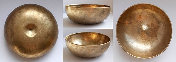 Rare 19th Century Antique Lingam Singing Bowl – G3 (204Hz)