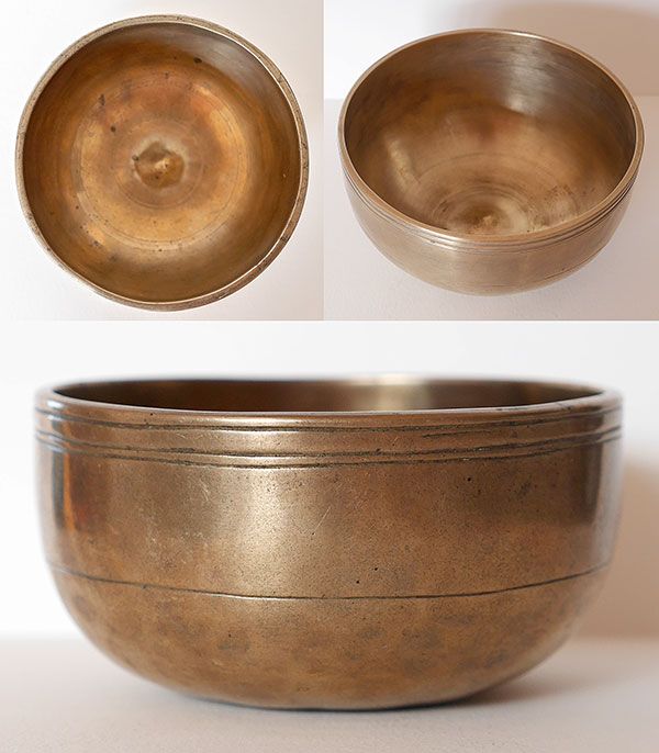Rare Tiny Antique Lingam Singing Bowl – Bb4 (463Hz)