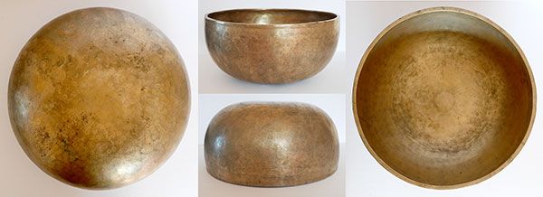Superior Antique Jambati Singing Bowl – A2 (113Hz)