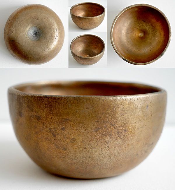 Small Antique Lingam Singing Bowl – Pulsating B4/C5