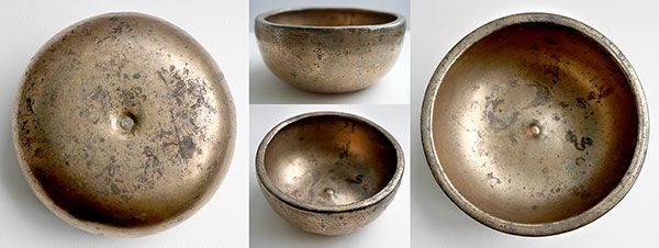 Heavy Small Antique Lingam Singing Bowl – D5