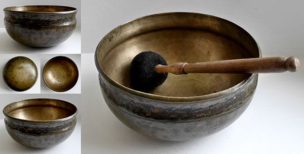 Dark Bronze Antique Ultabati Bowl – Low Bb2 Concert Pitch