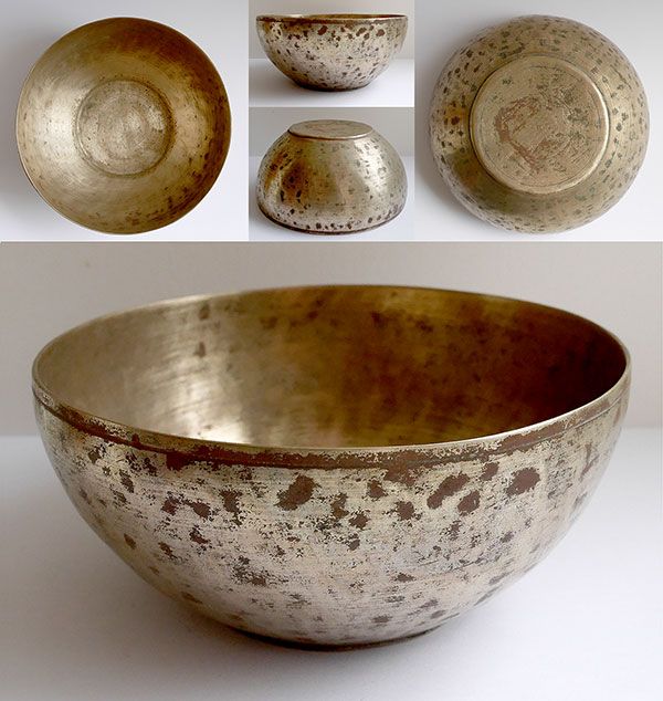 Unique Small Antique Bowl With Incredible B3 Voice – Perfection!