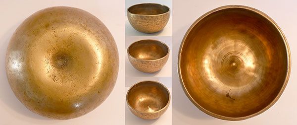 Rare Small Antique Lingam Singing Bowl – A4 (433Hz)