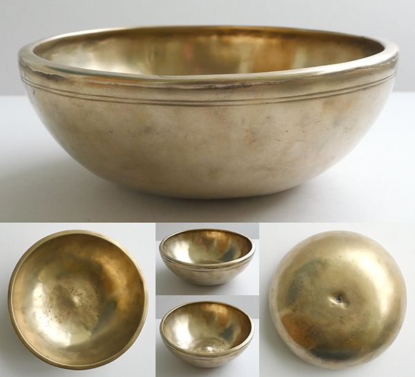 Rare 18th Century Semi-Lingam Singing Bowl – C4 (268Hz)