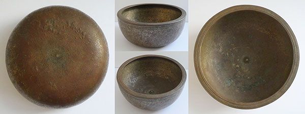 Rare Large ‘As Found’ Antique A4 Lingam Singing Bowl – Half Price Restoration Project