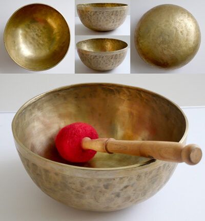 Small 8” Jambati Singing Bowl – 2 Concert Pitch Voices!