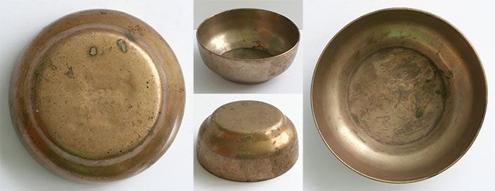 Rare Tiny 4 ¼ inch Antique Singing Bowl – F (343Hz) & More
