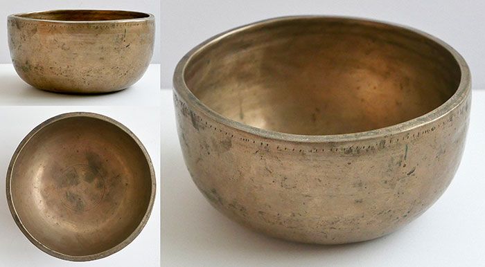 Small Antique Thadobati Singing Bowl – Extra Thick & Multi-Harmonic