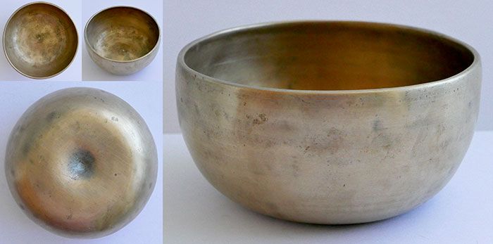 Rare Antique Lingam Singing Bowl – Eb4 (307Hz) & A5 (870Hz)