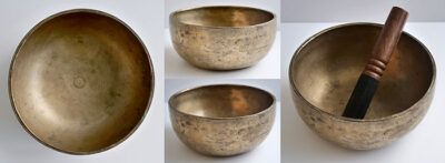 Antique Thadobati Singing Bowl – G3 (195Hz)