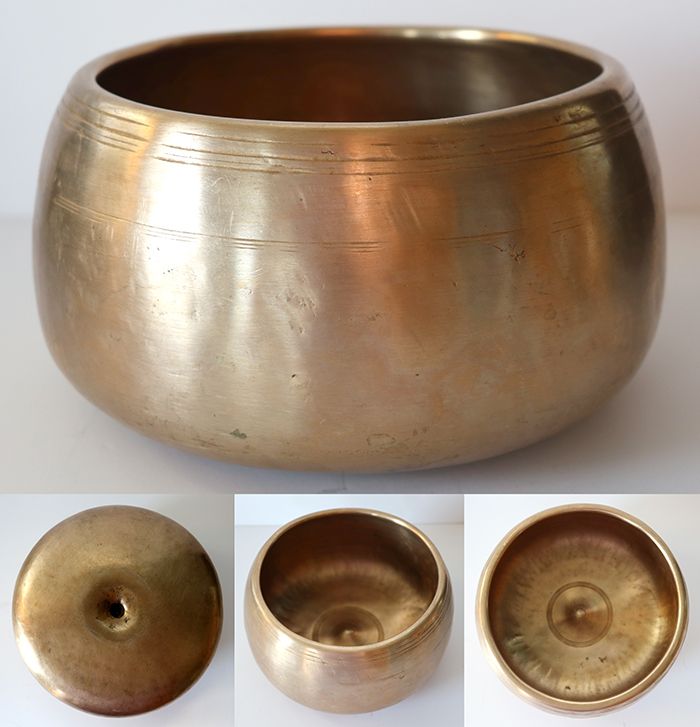 Rare & Extraordinary Antique Mani-Lingam Singing Bowl – C5 & F6