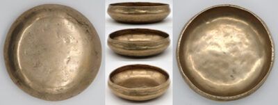 Rare Small Golden Antique Shaman Divination Bowl – C#5 (541Hz)