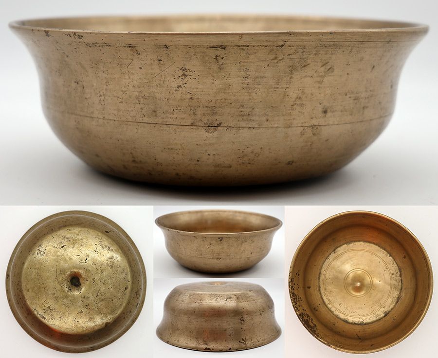 Rare & Extraordinary Antique Lingam Singing Bowl – A3/Bb3