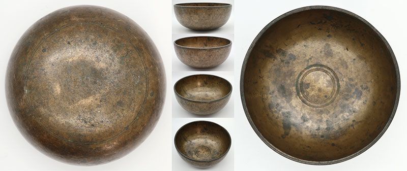 Unique Antique Singing Bowl ‘As Found’ — B3/C4 Cusp (253/254Hz)
