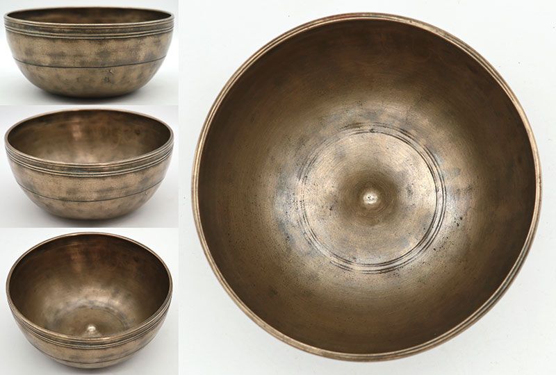 Exquisite Superior Small 19th Century Lingam Singing Bowl – Bb3