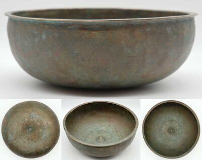 Very Rare 18th Century Perfect Pitch A3 Lingam Singing Bowl