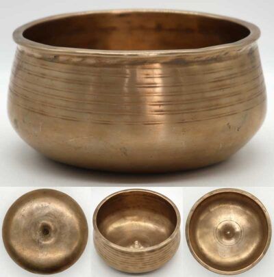 Rare & Extraordinary Antique Lingam Singing Bowl - G4