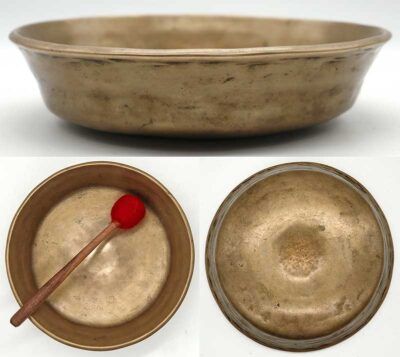 Extraordinary & Mysterious 18th century Divination, Singing & Percussion Bowl