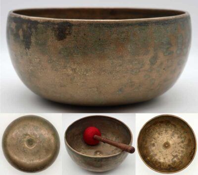Rare Antique Lingam Singing Bowl – Lovely F3 & Perfect Pitch C5