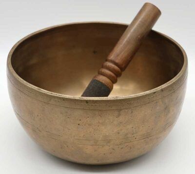 Fabulous Large Superior Quality 19th Century Remuna Singing Bowl - Perfect A3
