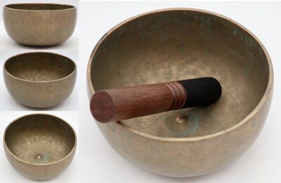Rare Antique Lingam Singing Bowl – G#3 & D5