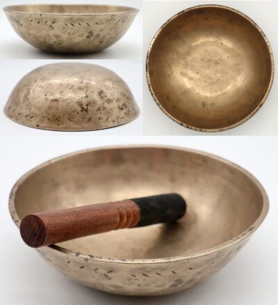 Antique Manipuri Singing Bowl - Perfect Pitch Bb3